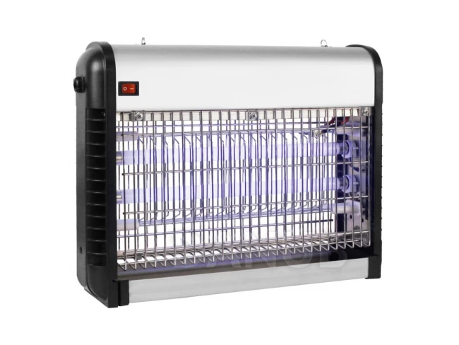 Vnitřní elektrický lapač hmyzu - 2 x 8 W - kovový - IKM 50