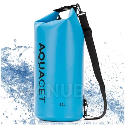 Vodotěsná taška/batoh - 20l - na SUP, kajaky, pláž, turistiku - modrá