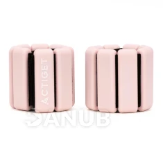 Závaží na ruce a nohy - 2x0,5kg - světle-růžové