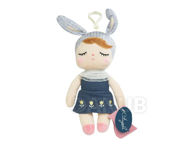 Závěsná panenka v modré sukýnce - 18 cm