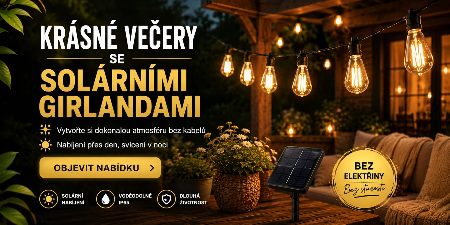Solární girlandy