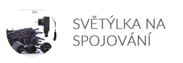 LED Vánoční světýlka na spojování
