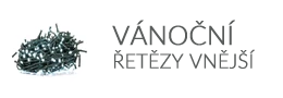 LED Vánoční řetězy vnější