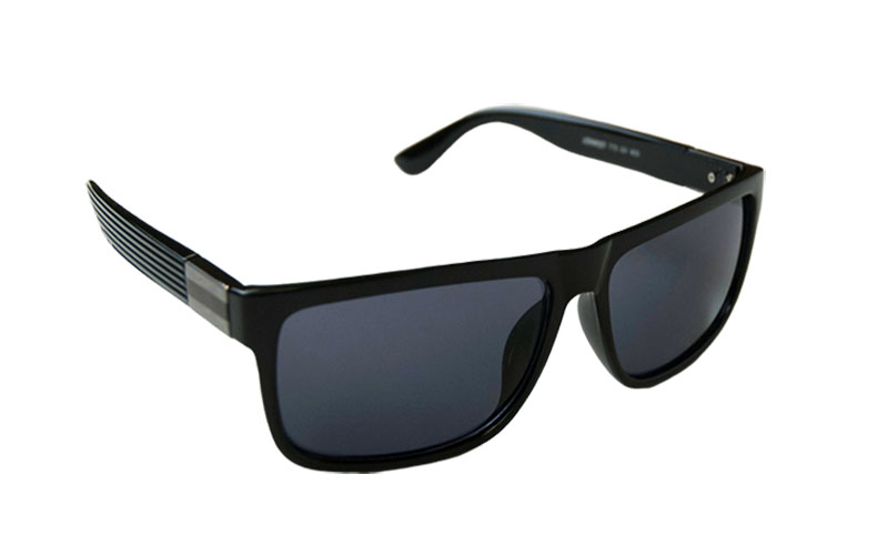 Pánské sluneční brýle Stripe Design Black